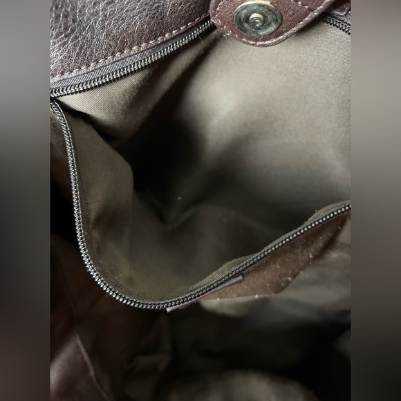 Gucci GG Tan Brown Monogram GG Canvas Large Sukey Tote FREE SHIPPING - Picture 10 of 16